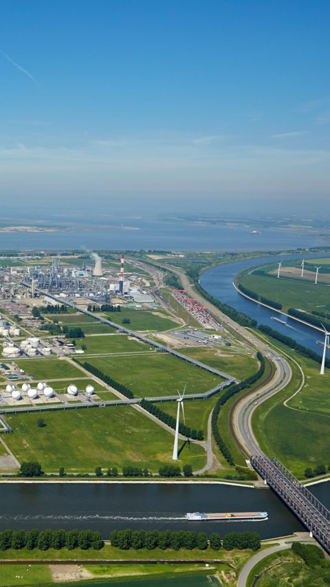 Overview of the BASF site in Antwerp, Belgium