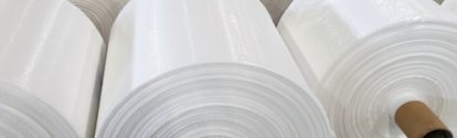 Polypropylene rolls for packaging. Best used for promoting chemical products and recycled products.; Shutterstock ID 1368725375; purchase_order: 20220705; job: Präsentation; client: BASF SE, EV/K, Katharina Sinsch; other: BASF SE, GBH/IM, Matthias Baque