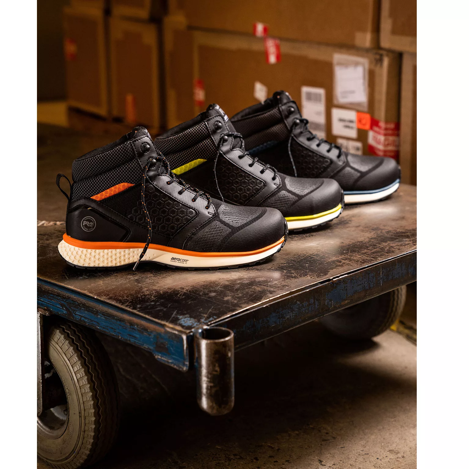 Symptomen binden speler BASF polyurethane powers new Aerocore Energy System in the Timberland PRO  Reaxion safety shoe