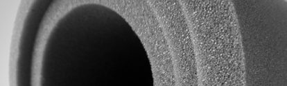 gray sponge foam roll insulated by a white background; Shutterstock ID 1476878813; Jobnummer: 022003; Projekt: BASF Website; Endkunde: BASF SE , CM/K Daniela Rechenberger; Sonstiges: BASF SE, ESI/K Matthias Baque