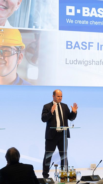 Photo of BASF Investor Update: Dirk Elvermann, Martin Brudermüller, Stefanie Wettberg
