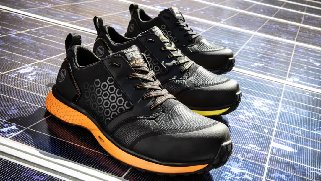 Symptomen binden speler BASF polyurethane powers new Aerocore Energy System in the Timberland PRO  Reaxion safety shoe