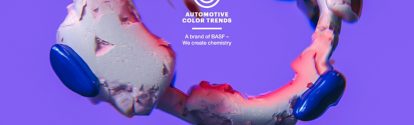 Key Visual for Automotive Color Trends - a brand of BASF